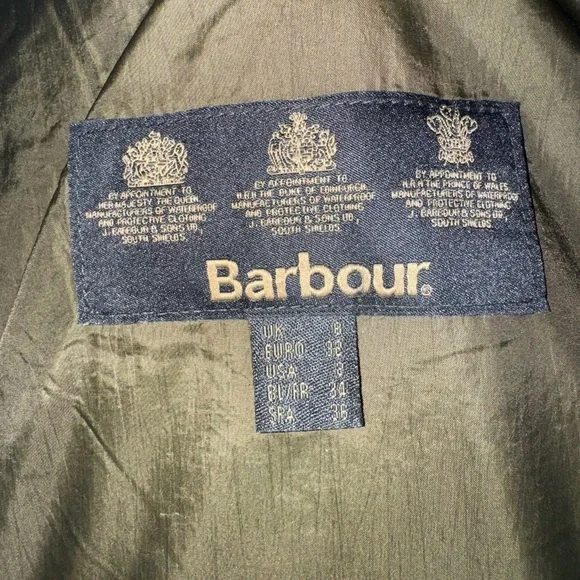 Barbour Calvary Polarquilt Utility Jacket - Dark Olive - Picture 4 of 8